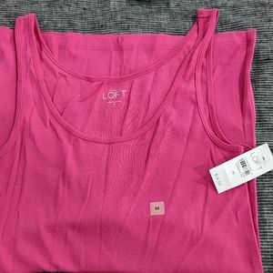 LOFT cotton tank top NWT